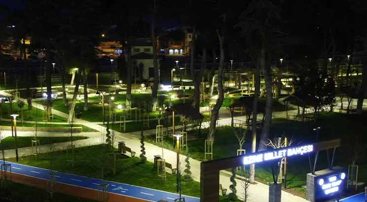 Ezine Millet Bahçesi Vadi Park Projemiz